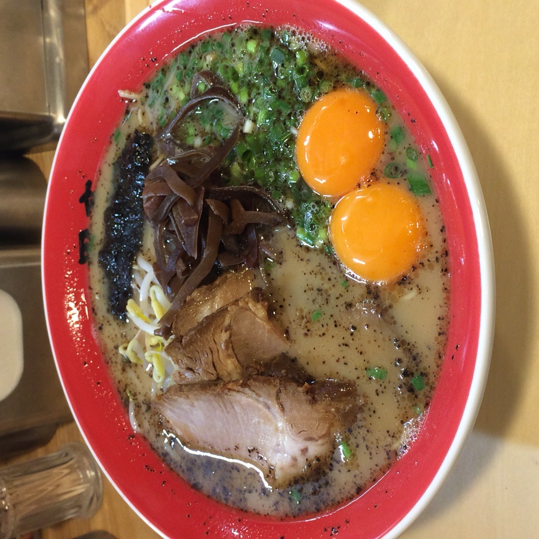 玉子入りラーメン＠黒亭
