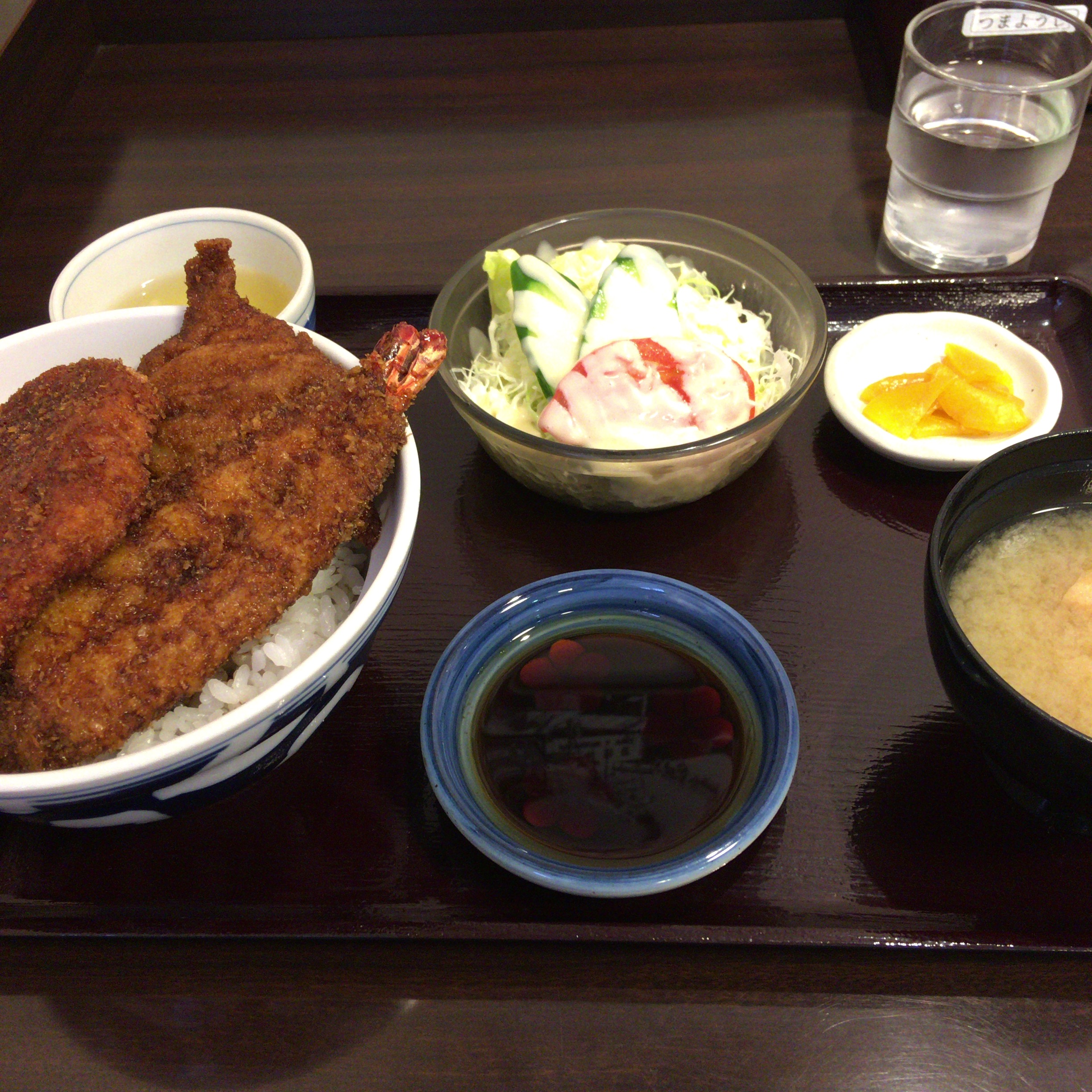 「三種盛スペシャルカツ丼＠ヨーロッパ軒