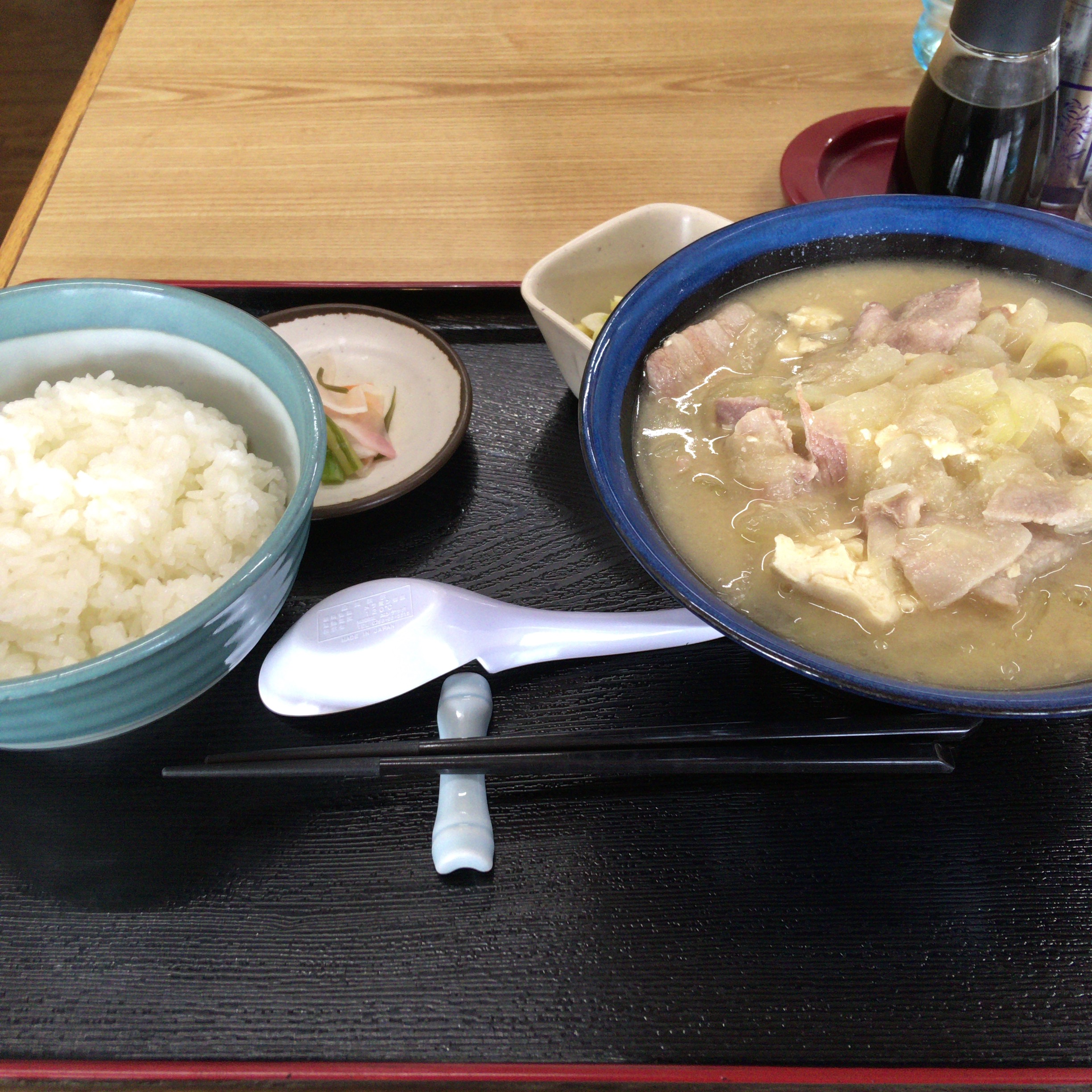 とん汁定食＠とん汁たちばな