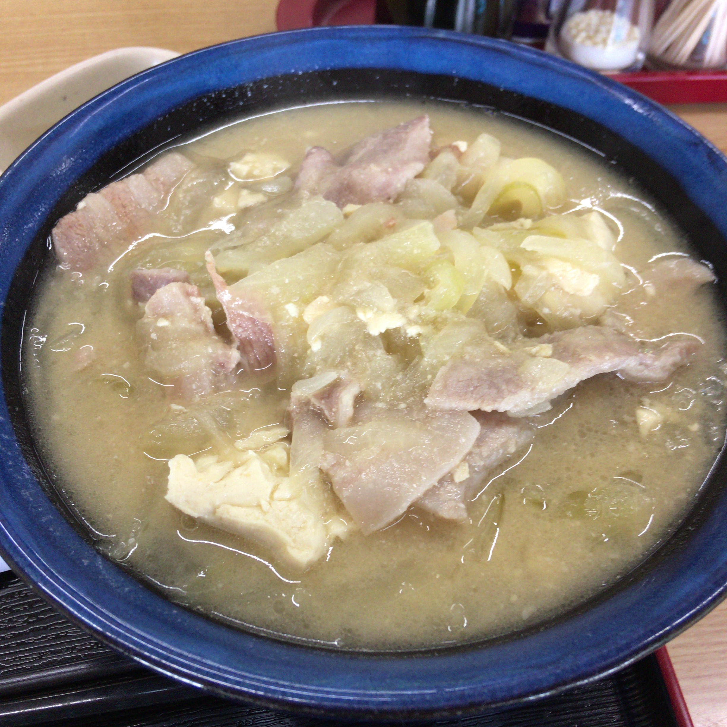 とん汁定食＠とん汁たちばな