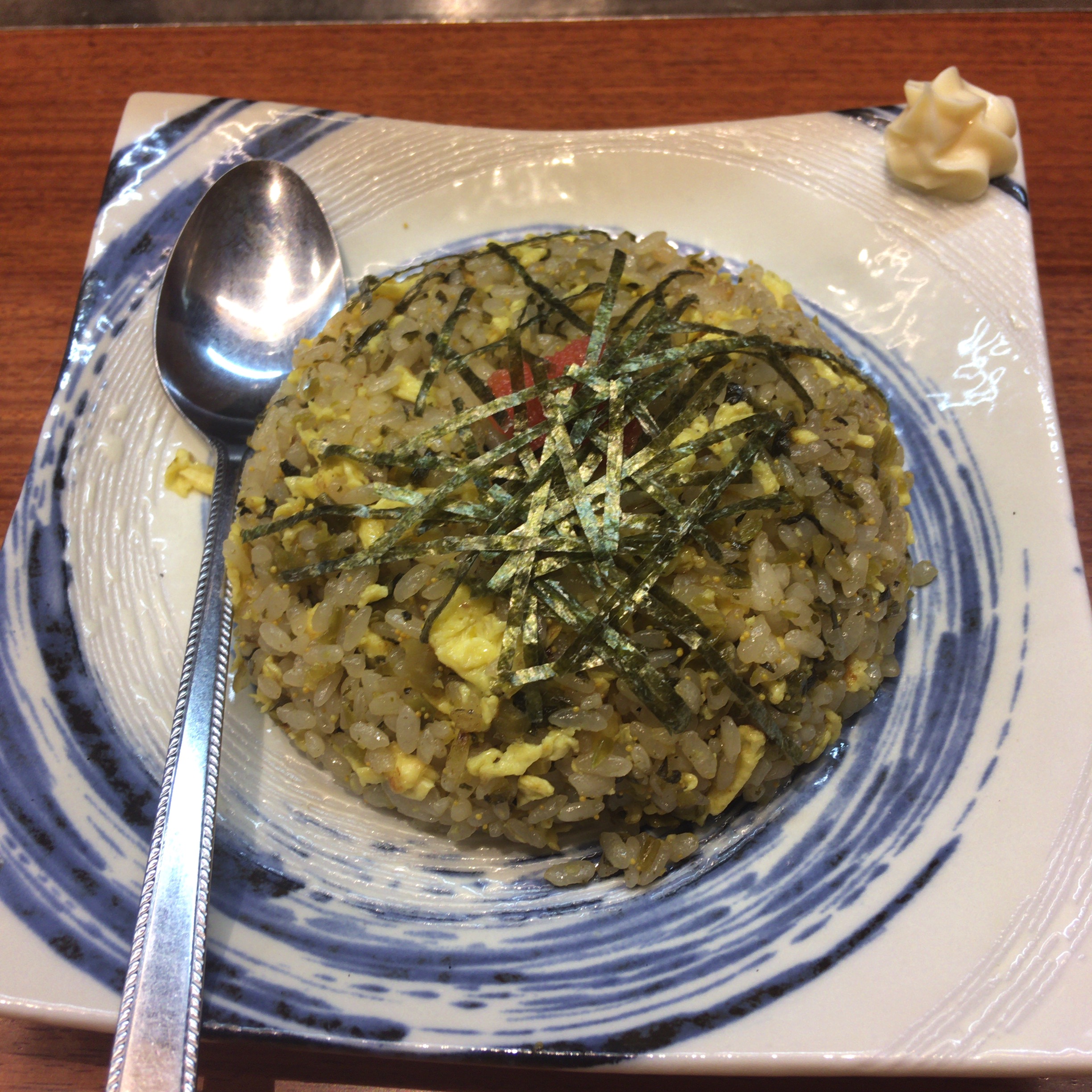 明太高菜チャーハン＠大砲ラーメン