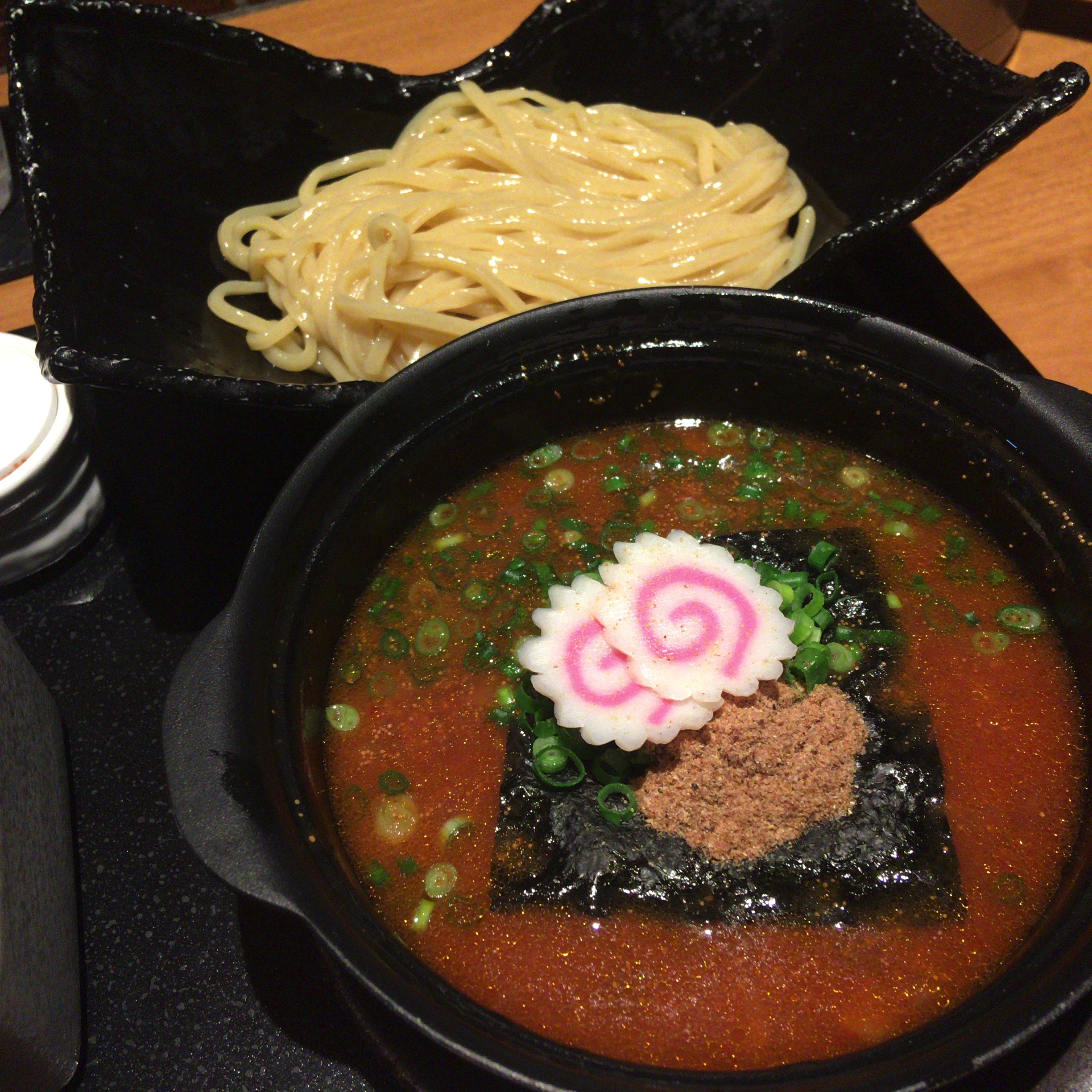 煮込みつけ麺＠元祖博多めんたい重