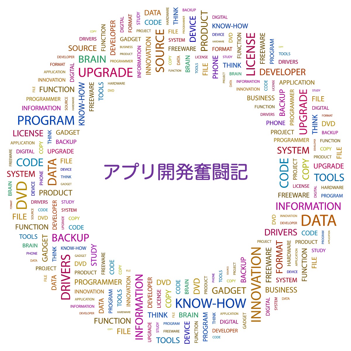 アプリ開発奮闘記