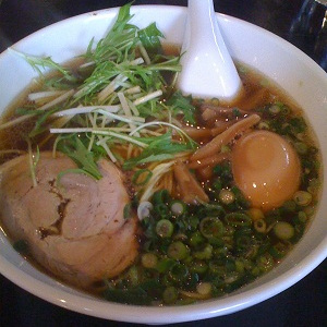 くげ麺のラーメン