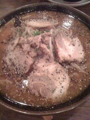 胡麻味噌チャーシュー麺(一心)